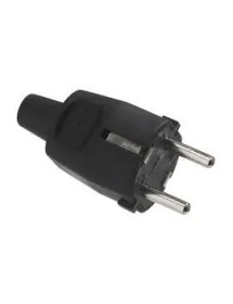 Industrial Rubber plug 10 / 16A Black 4.8mm
