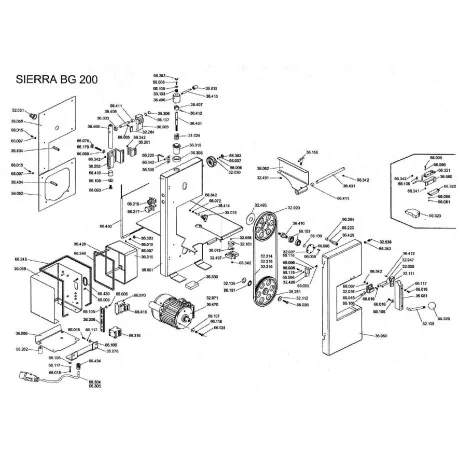 Large cap group bone Saw Medoc ST-230 35127