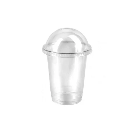 Couvercle dome transparent 12/16oz (50 unités)