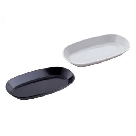 Plastic Oval Small Plate (10 pcs)