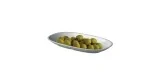 Plastic Oval Small Plate (10 pcs)
