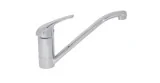 single lever monobloc tap short lever connection ½" spout length 230mm 