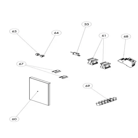 thermostat t.max. 110°C temp. d'utilisation 30-110°C 1-pôles 1CO 16A  Ozti 6234.00001.080
