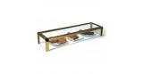 Neutre verre plat vitrine