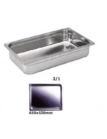 Cubeta Gastronorm Lisa EUTRON 2/1-65 650x530x65mm 18,8L