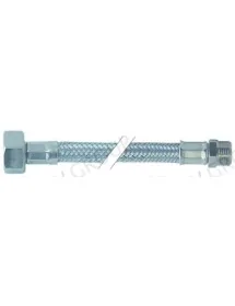 Tuyau flexible tresse en acier inoxydable 1/2 "H - 3/8" H DN10