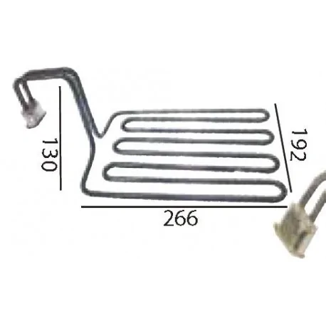 Heat Element 2000W fryer 266x192mm LC-130 Jemi