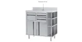 Mueble Cafetero Inoxidable MCAF 1000 CI