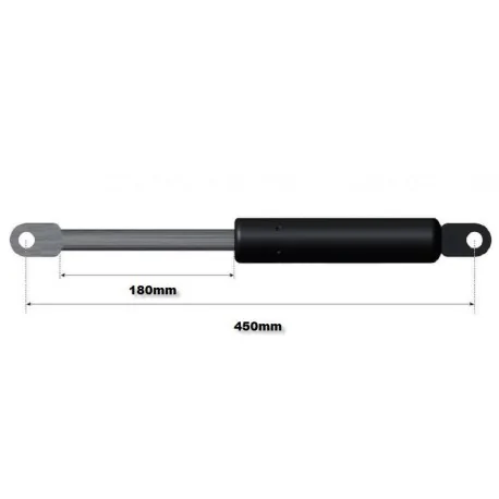 Gas spring Distance between holes 430mm