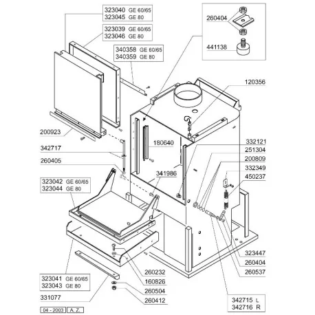 électrovanne laiton 2-voies 230 VAC raccord 3/4" L 79mm DN 18mm prise femelle compact 120123 Comenda