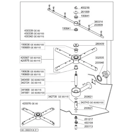 électrovanne laiton 2-voies 230 VAC raccord 3/4" L 79mm DN 18mm prise femelle compact 120123 Comenda