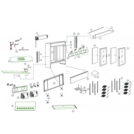 Condenser double Cooled apparatus CSD-1000S