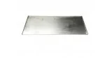 Crumb plateau 633x250x10mm en acier inoxydable