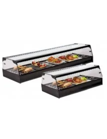 Refrigerated display for trays