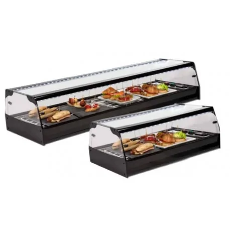 Refrigerated display for trays
