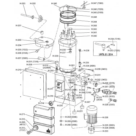 Coussinet bronze genouillère Talsa H209 7454
