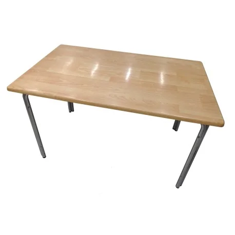 Table aluminium et panneaux MDF (MDF) 120x75 cm