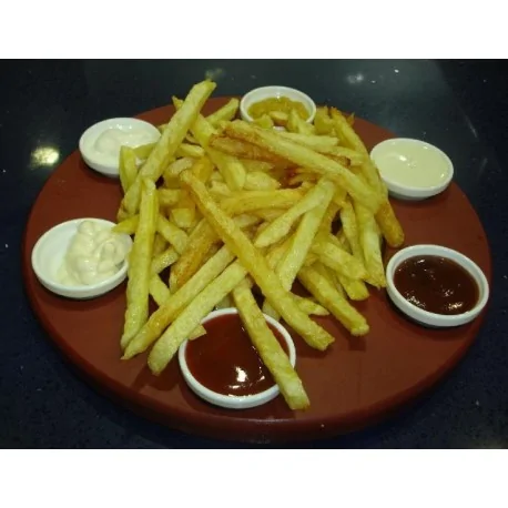 Tableau 6 sauces polyéthylène ronde