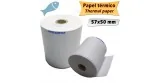 Rolls of thermal paper 57x50 mm PESCADERIA (Pack of 10 units)
