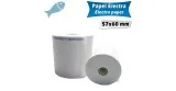 Rollos de papel electra 57x60 mm PESCADOS Y MARISCOS (Pack de 10 unidades)