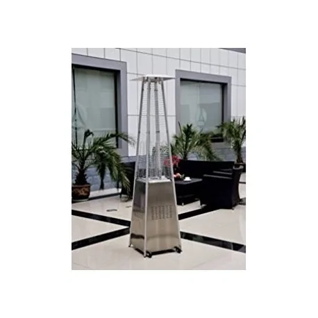  Pyramide poêle Inox