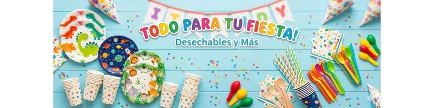 Artículos de Fiesta Infantil y Menaje Desechable| CHEF GLOBAL