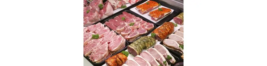 Butchery and pastry display trays