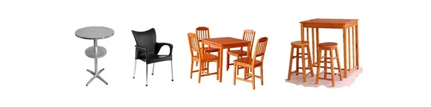 Chaises et tables