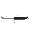 Gas springs Distance between Holes
